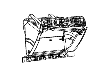 Dodge Glove Box - 1UK70DX9AE