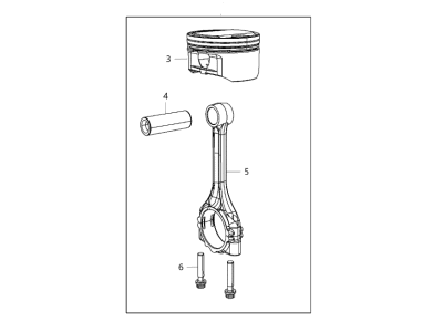 Ram Piston - 68230024AB