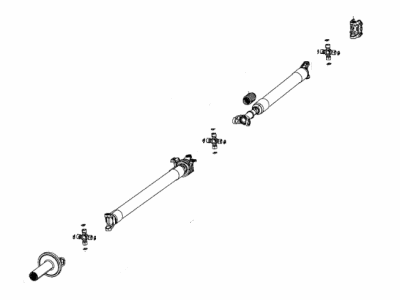 Mopar 5146499AB Rear Drive Shaft