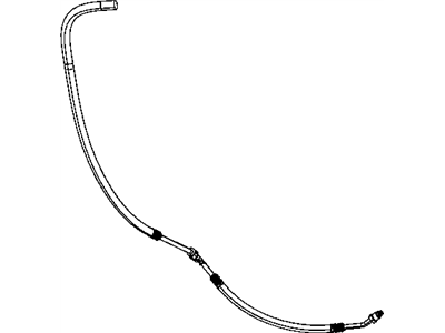 Dodge Charger Power Steering Hose - 68044363AA