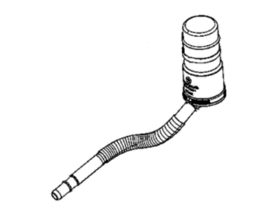 Mopar 68451045AA Filter Fuel Vapor Canister