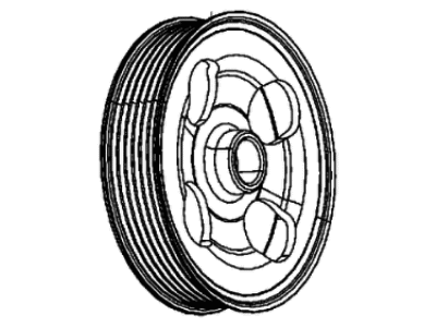 Mopar 53034094AA Pulley-Power Steering Pump