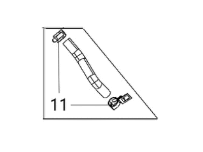 Jeep Cherokee Air Intake Coupling - 68297580AC