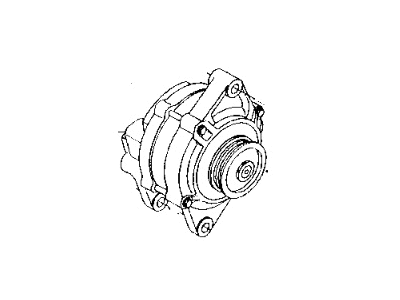 2003 Chrysler PT Cruiser Alternator - R60299915A