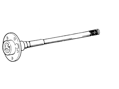 2001 Dodge Ram 2500 Axle Shaft - 4746620