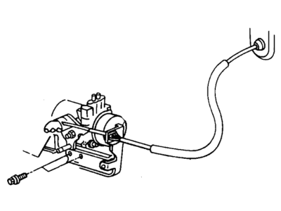 1992 Dodge Dynasty Accelerator Cable - 4459075