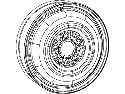 Ram C/V Spare Wheel - 4721567AB