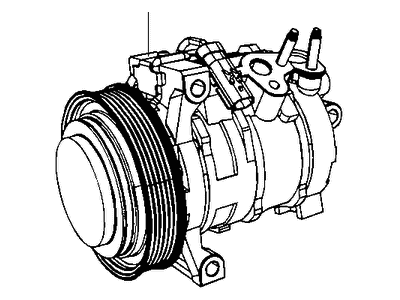 2019 Jeep Cherokee A/C Compressor - 68103199AC