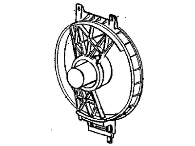 Dodge Grand Caravan Fan Motor - 5252802