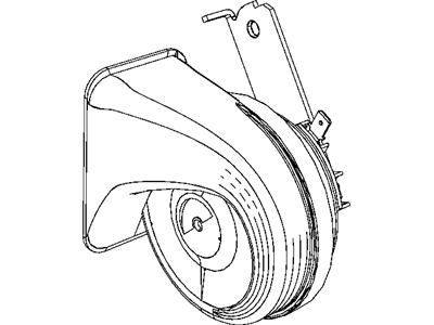 68406001AA - Genuine Mopar Horn