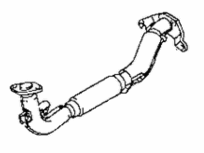 Mopar MB925455 Front Exhaust Pipe