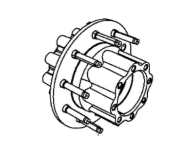 Mopar 6509420AA Stud Hub