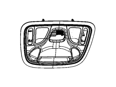 Jeep Cherokee Dome Light - 1WG411S4AJ