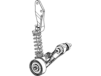 2012 Jeep Patriot Belt Tensioner - 68131035AA