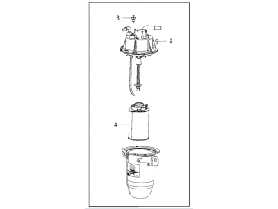 Jeep Compass Fuel Filter - 68291850AA