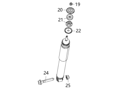 Ram Shock Absorber - 68443246AB