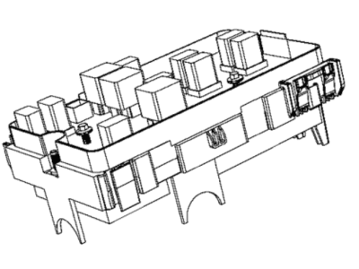 Chrysler Fuse Box - 68453712AA