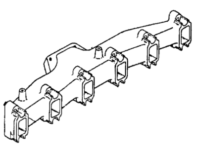 1993 Dodge W250 Exhaust Manifold - 4429349