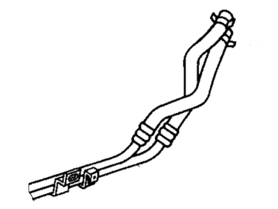 Mopar 4677450AD Hose-Heater Supply And Return