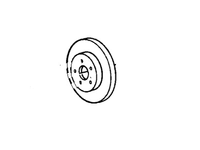 Dodge Caravan Brake Disc - V5011820AA