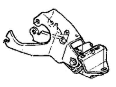 Chrysler LeBaron Engine Mount Bracket - 4446202