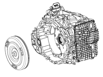 Chrysler Pacifica Torque Converter - 68311996BA