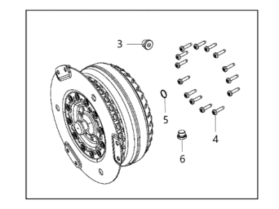 2020 Dodge Charger Torque Converter - RL378429AB