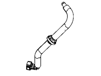 Chrysler 200 Brake Booster Vacuum Hose - 4581552AA