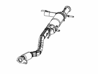 Jeep Cherokee Catalytic Converter - 68348588AJ