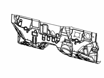 Dodge Dart Dash Panels - 68081998AC