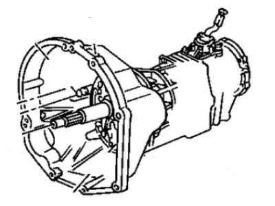 1996 Jeep Cherokee Bellhousing - 52107557