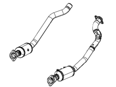 2021 Dodge Durango Catalytic Converter - 68492239AA