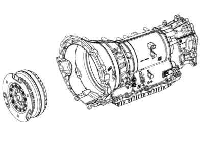 2019 Jeep Grand Cherokee Torque Converter - 68305283AC