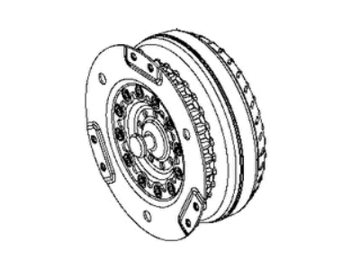 2018 Jeep Grand Cherokee Torque Converter - 68416921AA