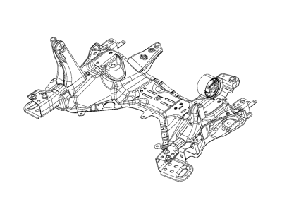 2021 Jeep Cherokee Axle Beam - 68422191AD