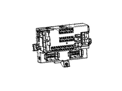 Jeep Cherokee Body Control Module - 68273255AC