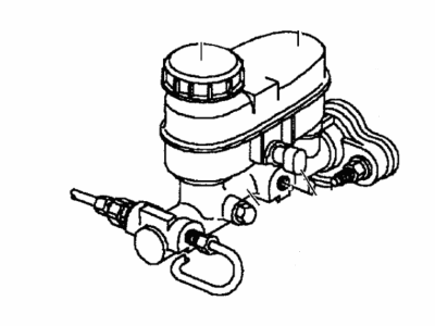 Mopar 4762628 Power Disc Brake Mastr Cylinder