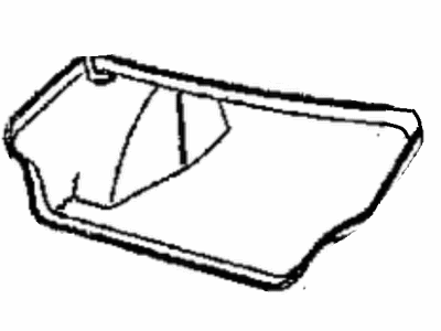 Mopar 4583769 WEATHERSTRIP Decklid Opening