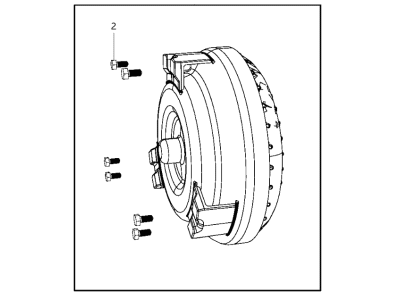 2009 Jeep Grand Cherokee Torque Converter - R5174299AA