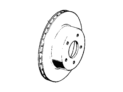 Mopar 2AMV6434AA Brake Rotor