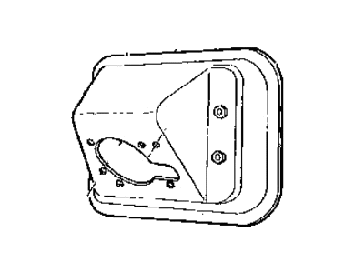 Jeep Cherokee Fuel Filler Housing - 52100230AD