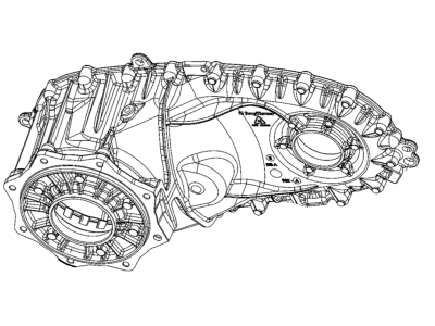 Mopar 68449920AA Front Case Half