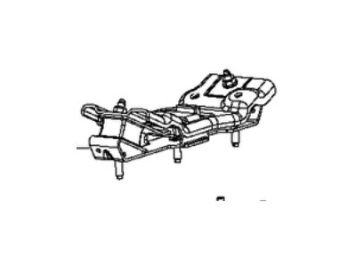 2015 Ram 3500 Transmission Mount - 68090657AA