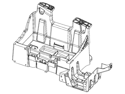 Ram 1500 Battery Tray - 68443425AC