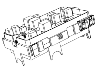 Chrysler Fuse Box - 68406350AA