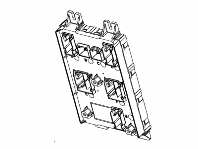 Ram 5500 Body Control Module - 68444250AB