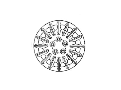 1997 Chrysler Concorde Wheel Cover - QX02SW1AA