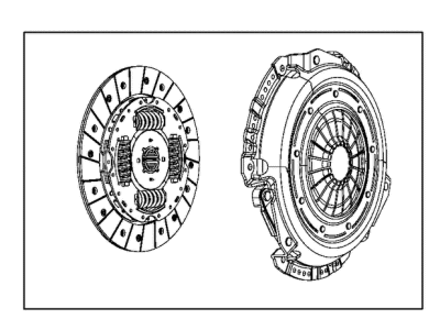 Jeep Gladiator Pressure Plate - 68273845AD