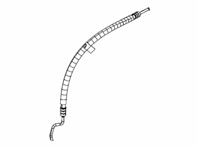 Ram 3500 Power Steering Hose - 68453716AA