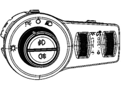 Mopar 68156031AB Switch-HEADLAMP